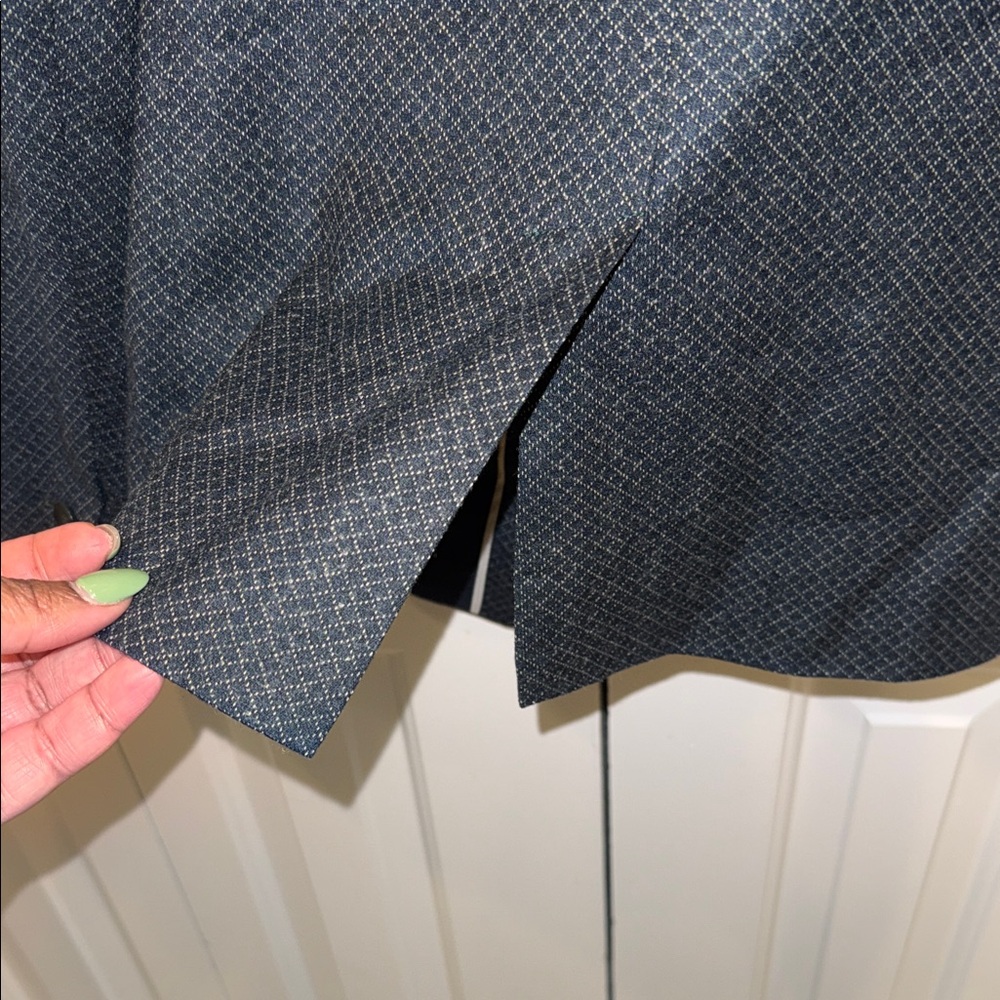 Black Patterned Blazer - image 6